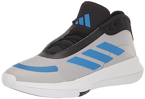 adidas Unisex Bounce Legends Sneaker, Grey/Bright Royal/Core Black, 11 US Men
