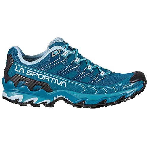 La Sportiva Women's Ultra Raptor II Trail Running Shoes, Ink/Topaz, 7.5