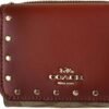 Coach Women's Riley Rivets Small Studded Trifold Wallet
