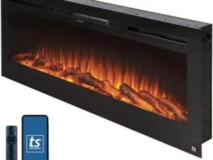 Touchstone Smart Electric Fireplace-The Sideline 50"