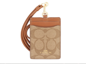 COACH Women's Outlet Card Case Embossed