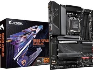 GIGABYTE B650 AORUS Elite AX AMD B650 ATX Motherboard with DDR5, PCIe 5.0, WiFi 6E