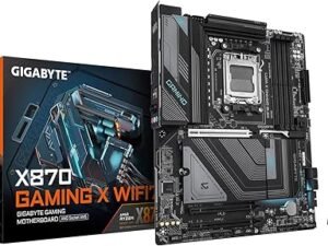 GIGABYTE X870 Gaming X WIFI7 AMD AM5 LGA 1718 Motherboard, ATX, DDR5, 3X M.2, PCIe 5.0, USB4, WIFI7